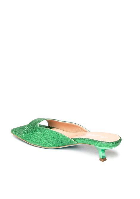 Green alina glitter sandal RUSSO G | ALINA109BRIGHT SUPER-VERDE
